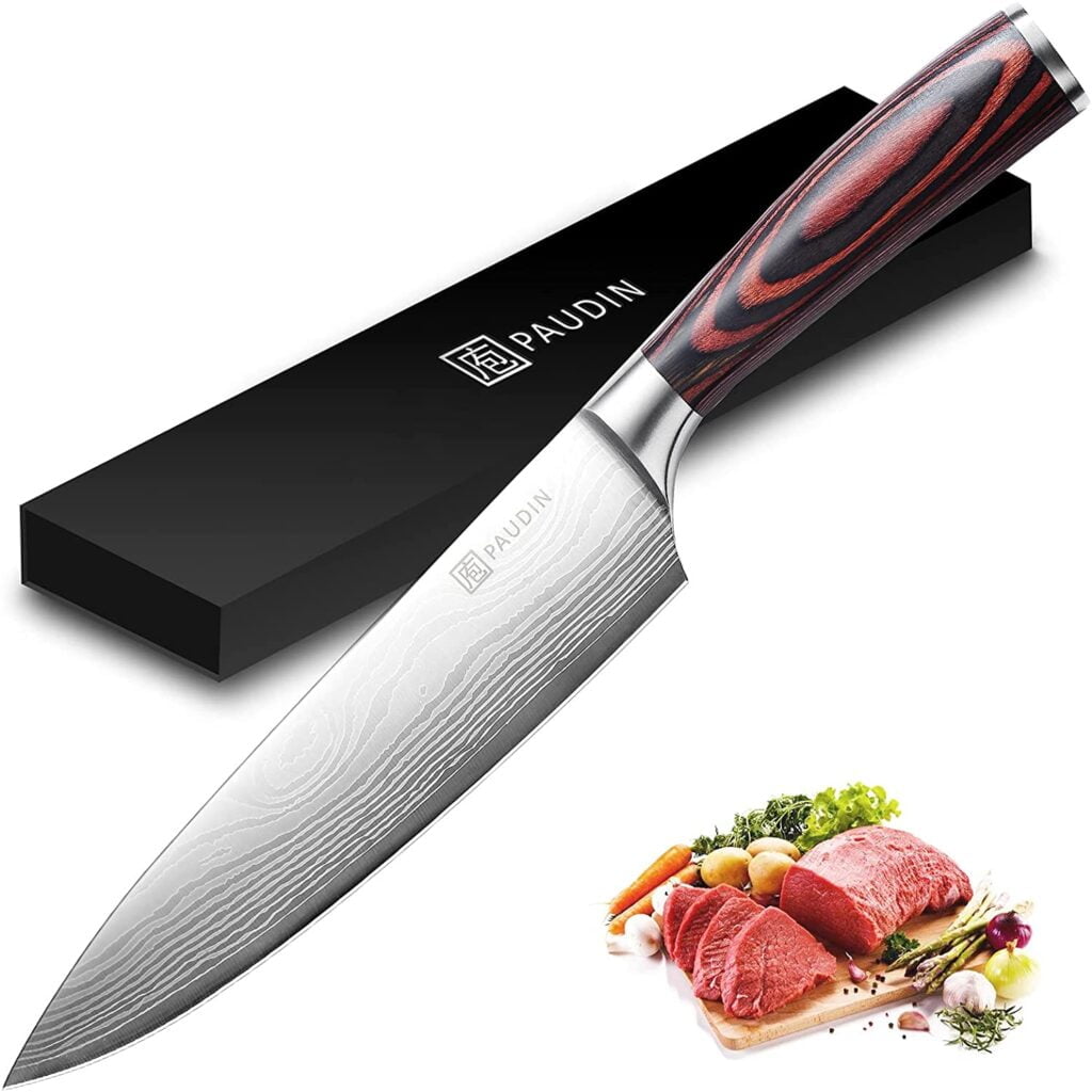 N1 Mes met Luxe geschenkverpakking en vlees of vis