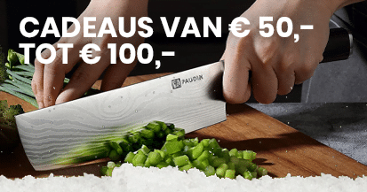 Messen cadeaus van €50 tot €100